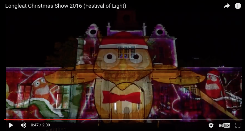 Video mapping using projector and enclosure